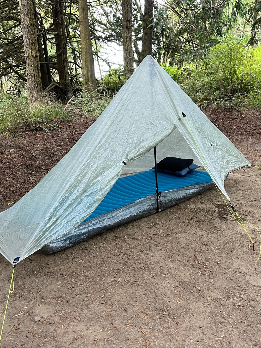 Z-Packs Hexamid Pocket Tarp + Bathtub Ground Sheet Dyneema DCF 1P Shelter